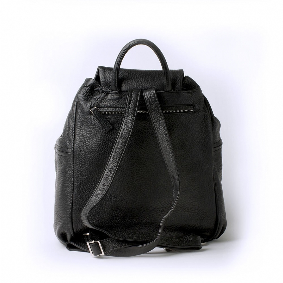 botkier noho pebbled leather backpack Leather Handbags Botkier Noho Backpack Authentic Medium Black Leather  Backpack Bag
