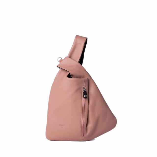 Borsa Donna In Vera Pelle ILENIA, Colore AZZURRO / ROSSO / NERO / ROSA - Foto 2