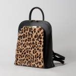 GIORGIA FUR - BLACK LEOPOS