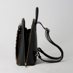 GIORGIA FUR - BLACK LEOPOS