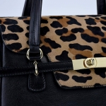 NILLA FUR - BLACK LEOPOS