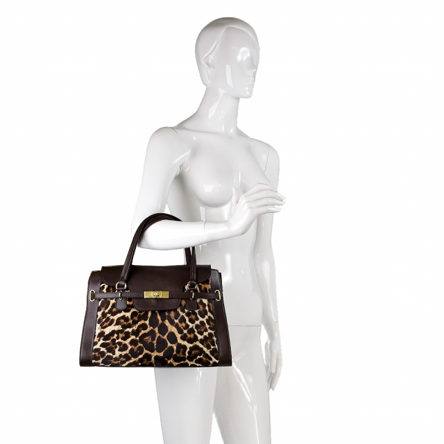 NILLA FUR DOUBLE - MARRONE KAMARI