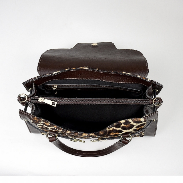 NILLA FUR DOUBLE - MARRONE KAMARI