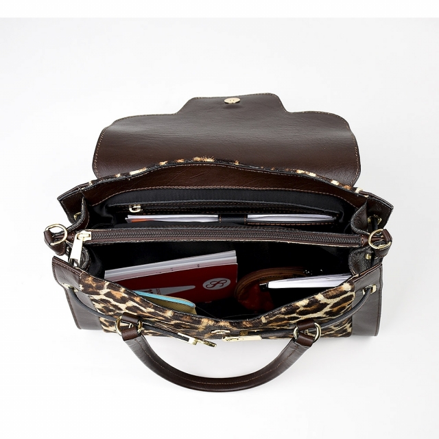 NILLA FUR DOUBLE - MARRONE KAMARI