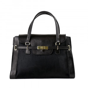 NILLA FUR DOUBLE - BLACK PONYSKIN