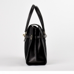 NILLA FUR DOUBLE - NERO CAVALLINO