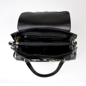 NILLA FUR DOUBLE - NERO CAVALLINO
