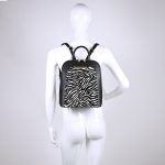 GIORGIA FUR - BLACK ZEBRAED