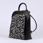 GIORGIA FUR - BLACK ZEBRAED