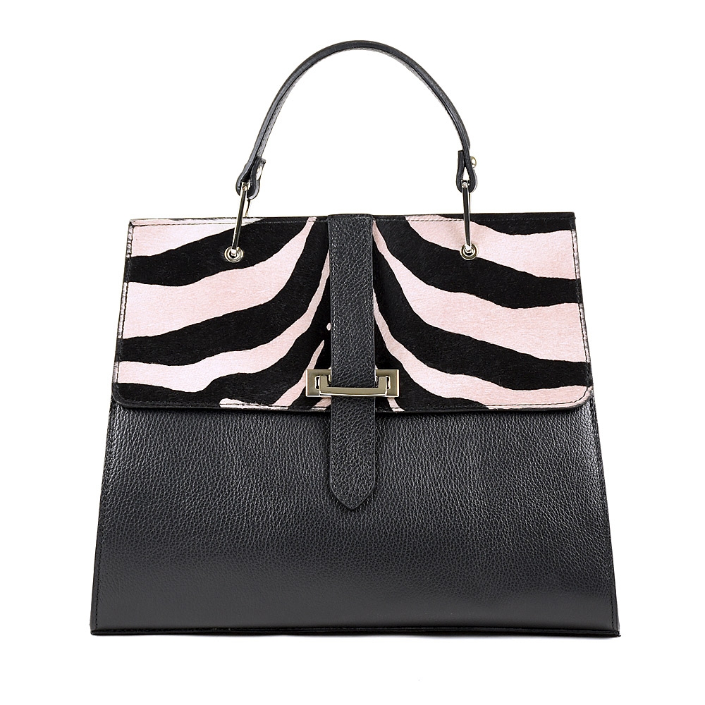 OLIMPIA FUR - BLACK ZEBRAED