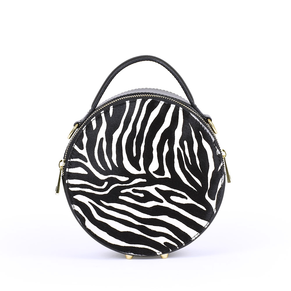 Shoulder bag in Boarded calfskin and hair calf Celine. Genovesi