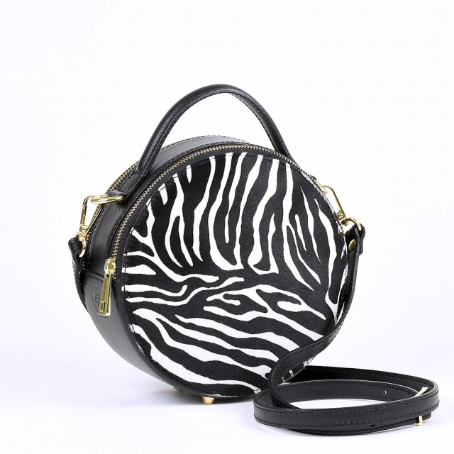 CELINE FUR - BLACK ZEBRAED