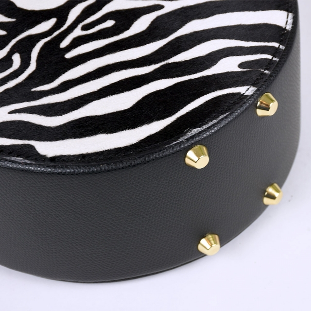 CELINE FUR - BLACK ZEBRAED