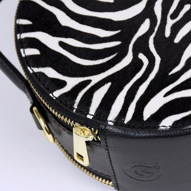 CELINE FUR - BLACK ZEBRAED