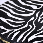 CELINE FUR - BLACK ZEBRAED