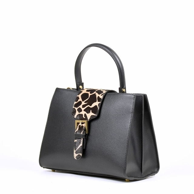 ANNA FUR - NERO GIRAFFA
