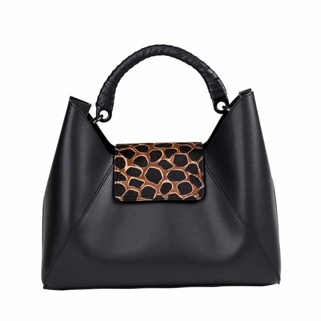 CLAUDIA FUR - NERO LEOPARDO
