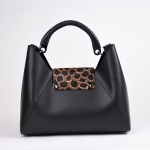 CLAUDIA FUR - BLACK LEOPARD