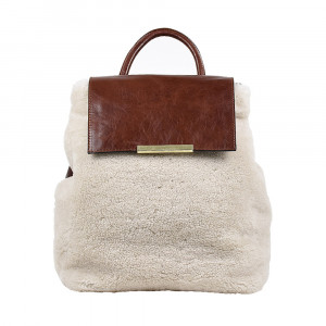 GIGLIOLA FUR - LIGHT BROWN SHEARLING