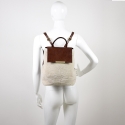 MARTA FUR - SHEARLING MARRONE CHIARO