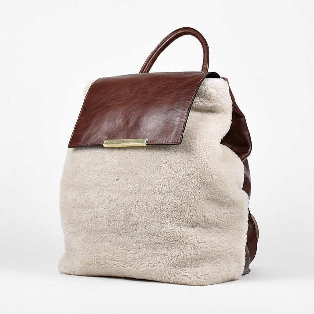 MARTA FUR - SHEARLING MARRONE CHIARO
