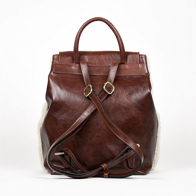 GIGLIOLA FUR - LIGHT BROWN SHEARLING