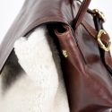 MARTA FUR - SHEARLING MARRONE CHIARO