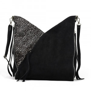 LETIZIA FUR - BLACK MIGNON LYNX