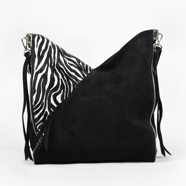 LETIZIA FUR - BLACK MIGNON LYNX