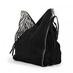 LETIZIA FUR - BLACK MIGNON LYNX