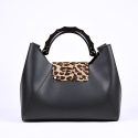 CLAUDIA FUR - BLACK LEOPOS