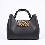 CLAUDIA FUR - BLACK LEOPOS