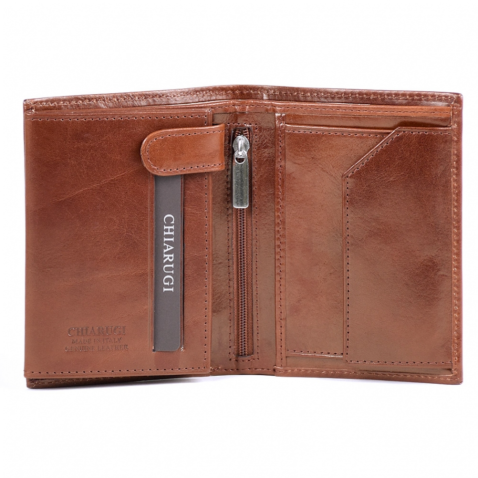 【関税＆送料込み】Brunello Cucinelli Leather Wallet Wallet for Man in Copper | Brunello Cucinelli