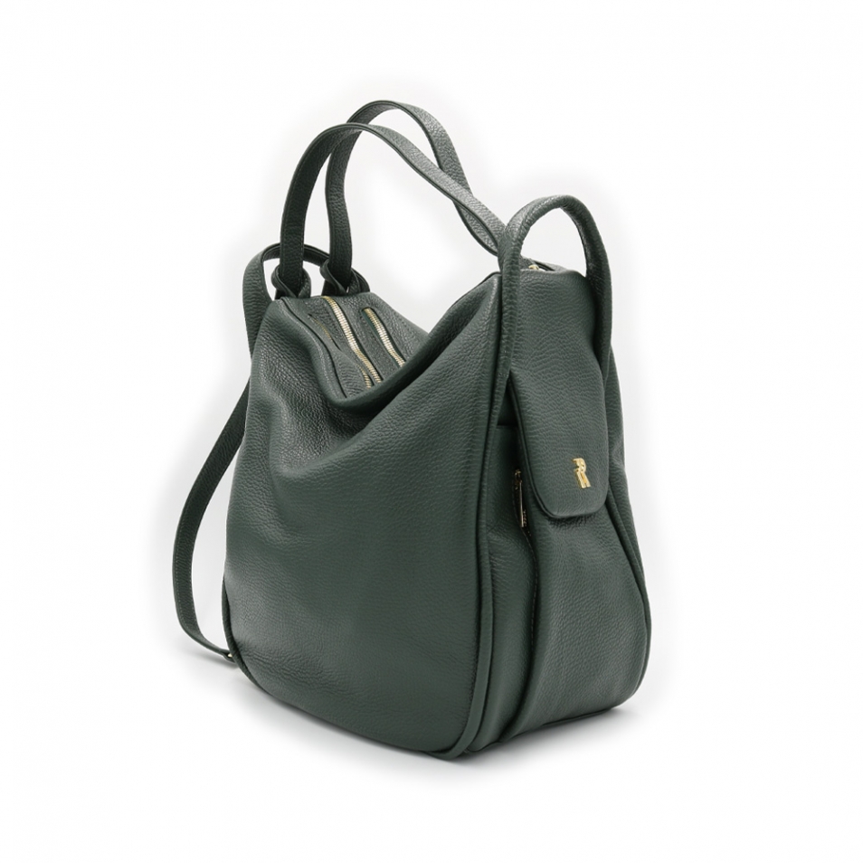 Borsa zainetto donna in pelle fiore Bruno Rossi by Original