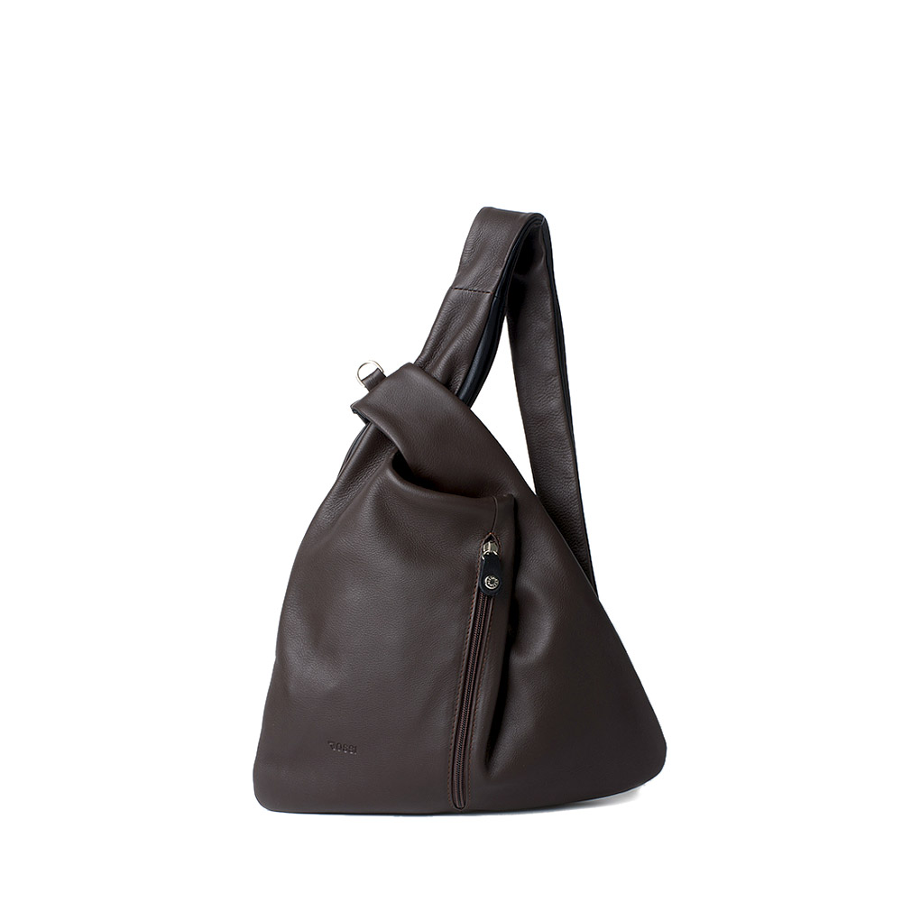 Millemodi convertible bag moka black