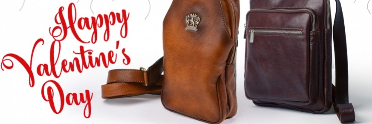 Give your boyfriend a genuine leather bag for Valentine's Day